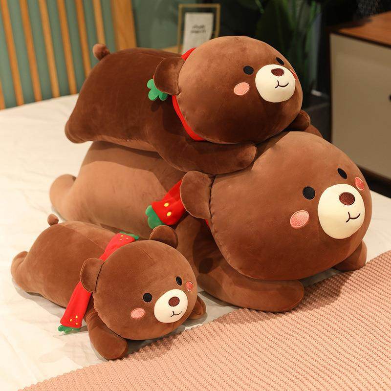 Giant Soft Brown Teddy Bear Plush Toy - Extra Large Huggable Stuffed Animal for Kids, Adults, Bedroom Decor & Gifts