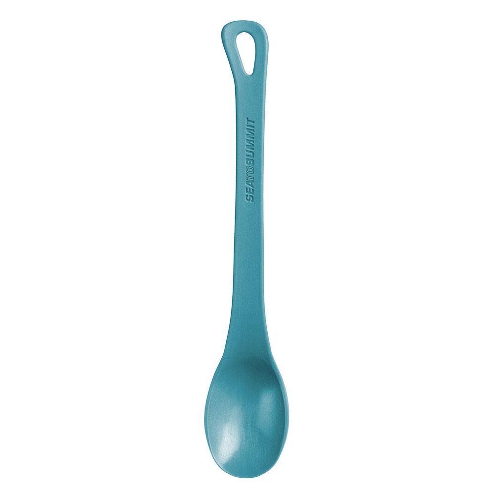 Delta Long Spoon - Premium Stainless Steel Long Handle Spoon for Cooking, Baking, and Serving - Ideal for Deep Pots, Jars, and Mixing Bowls