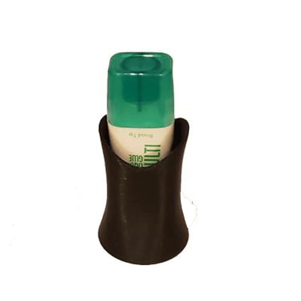 Black Liquid Glue Holder for Tombow Glue Bottles - Perfect for Crafting, Scrapbooking & DIY Projects