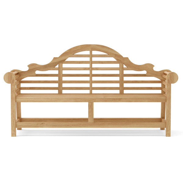 Premium Marlborough 3-Seater Outdoor Bench - Weather-Resistant Patio Furniture for Garden, Porch & Backyard Relaxation