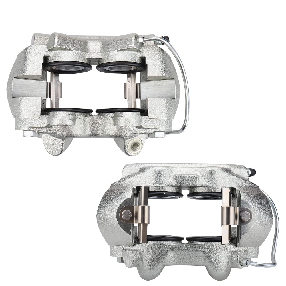 MAYASAF 184404 184405 Front Brake Caliper Assembly - Passenger & Driver Side - Compatible with Ford Mustang/Fairlane/Falcon/Ranchero 1967 & Mercury Comet 1967 - Perfect for Classic Car Restoration & Performance Upgrades