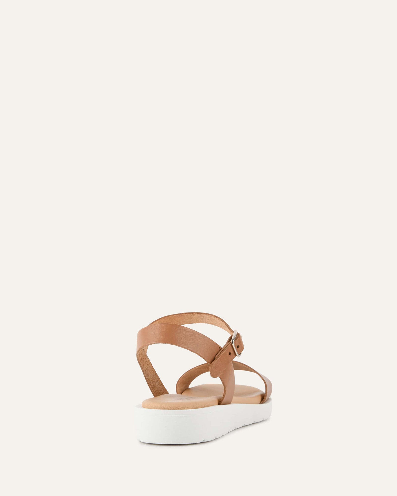 ROBIN Flat Sandals for Women - Tan Leather Comfortable Slides | Perfect for Beach, Vacation & Summer Outfits
