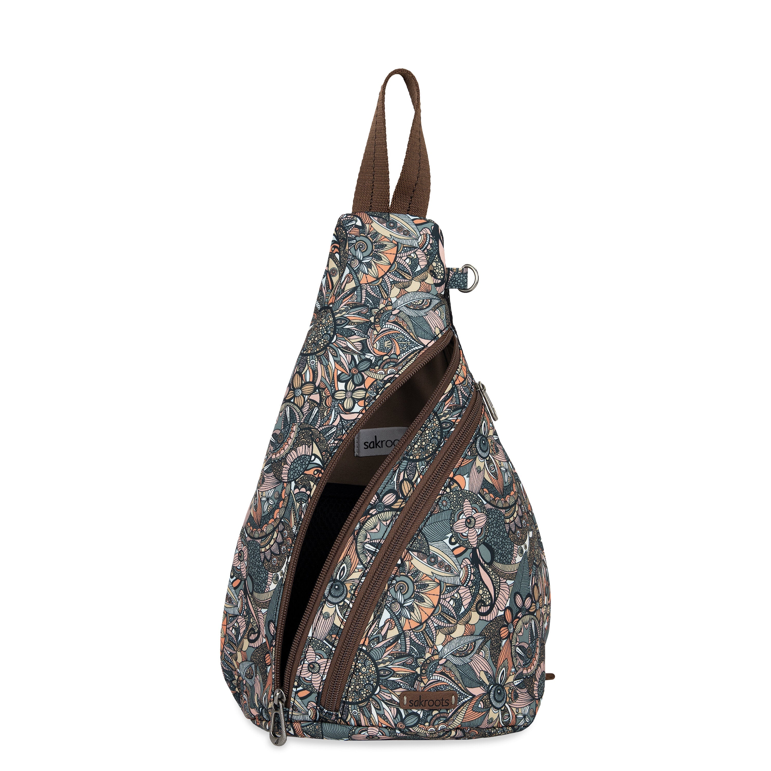 On The Go Sling Backpack - Lightweight Crossbody Bag for Men & Women - Perfect for Travel, Hiking, Commuting & Everyday Use