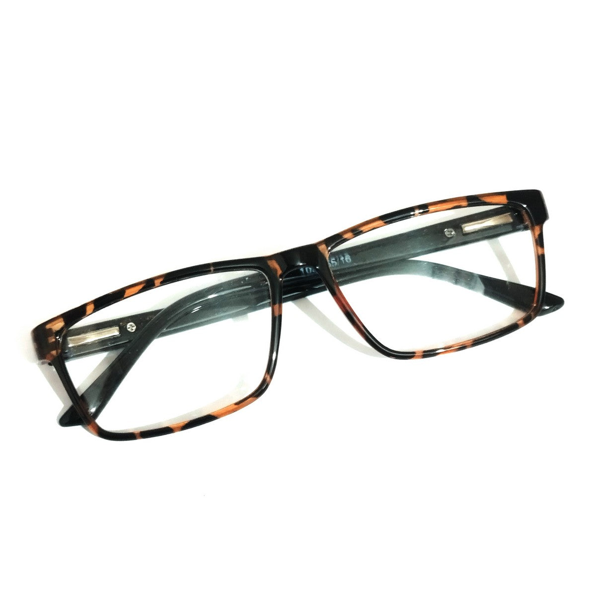 Tortoiseshell Classic Rectangular Progressive Multifocal Eyeglasses for Reading & Computer Use - Stylish Prescription Glasses for Men & Women