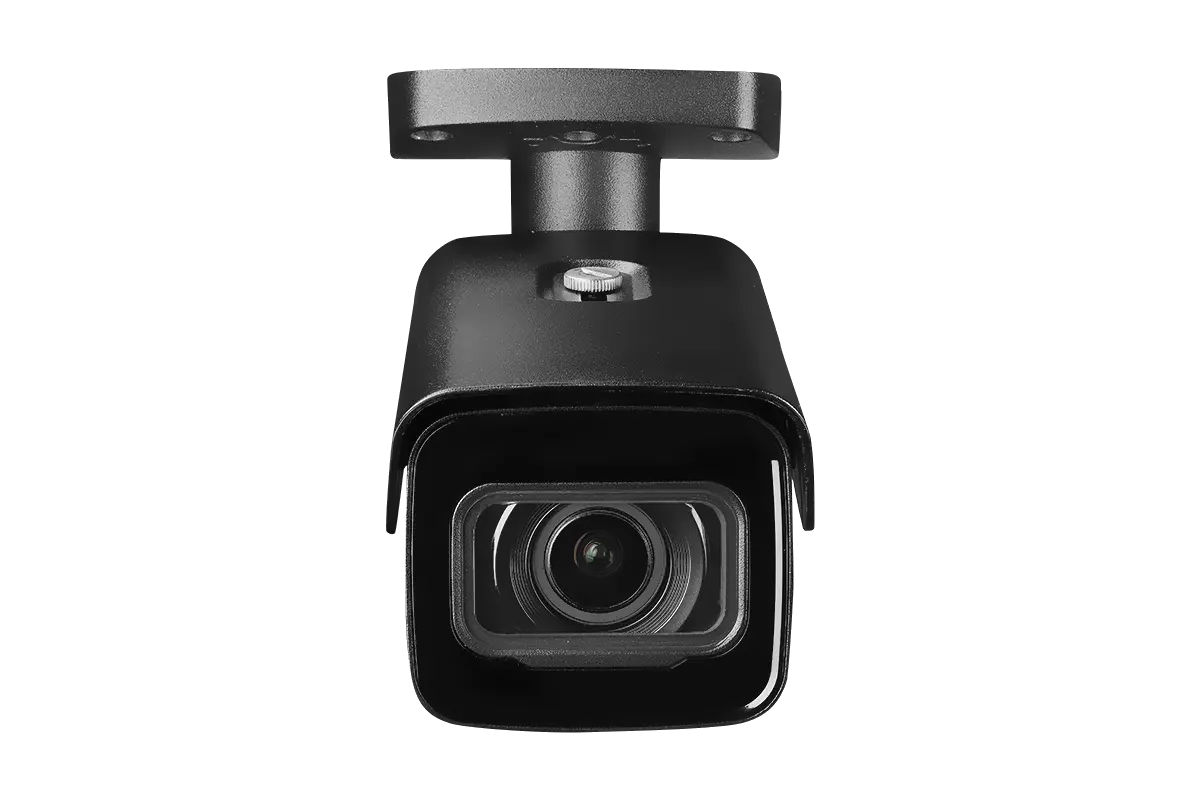 Lorex 4K Ultra HD Wired Bullet Security Camera with Motorized Varifocal Lens, 30FPS Real-Time Recording, IK10 Vandal-Proof - Outdoor Home & Business Surveillance for Day/Night Monitoring