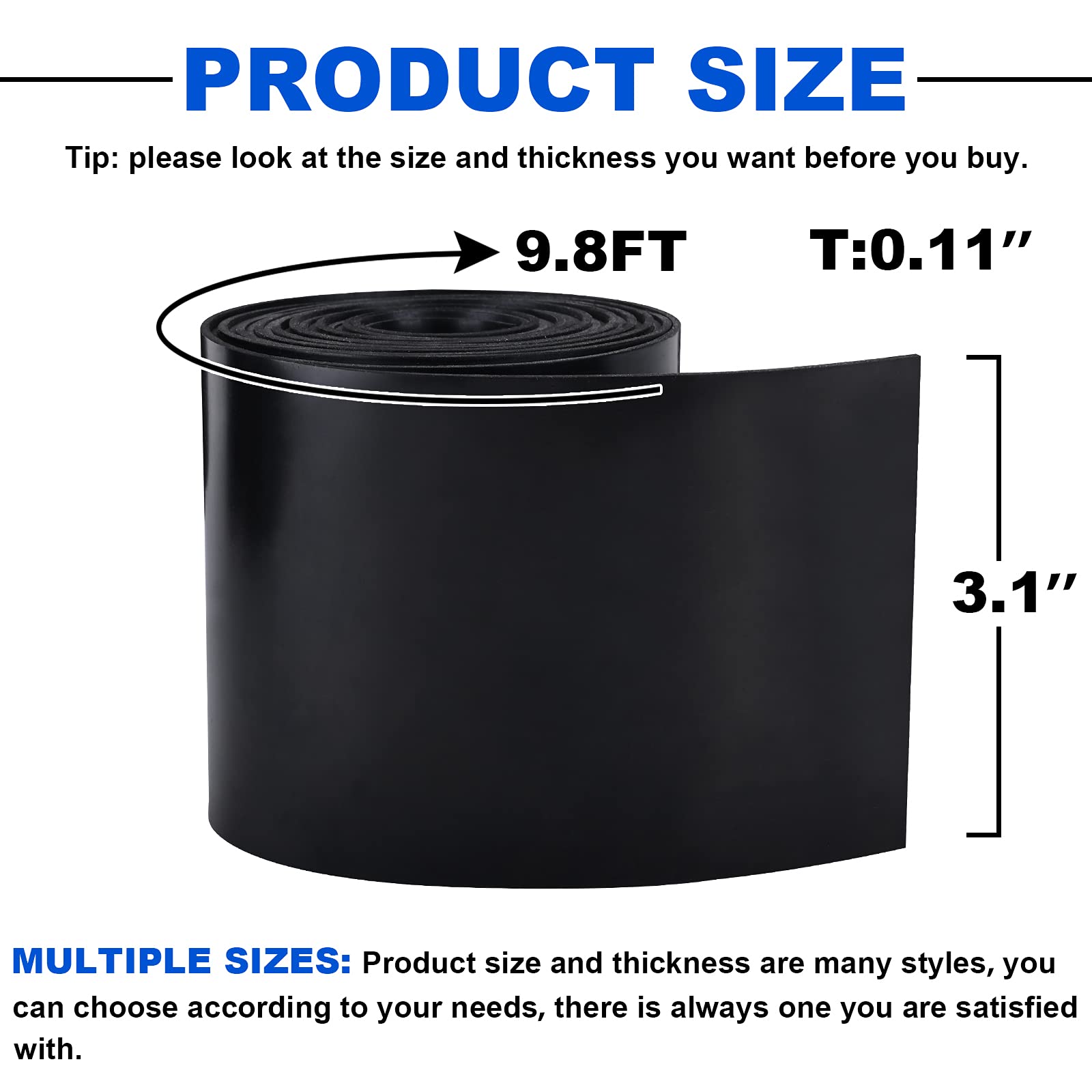 Neoprene Rubber Strips & Solid Rubber Rolls - 3.2