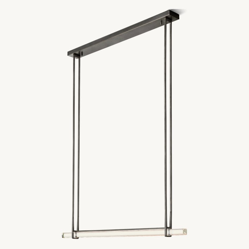 Modern Single Bar Linear Chandelier 60