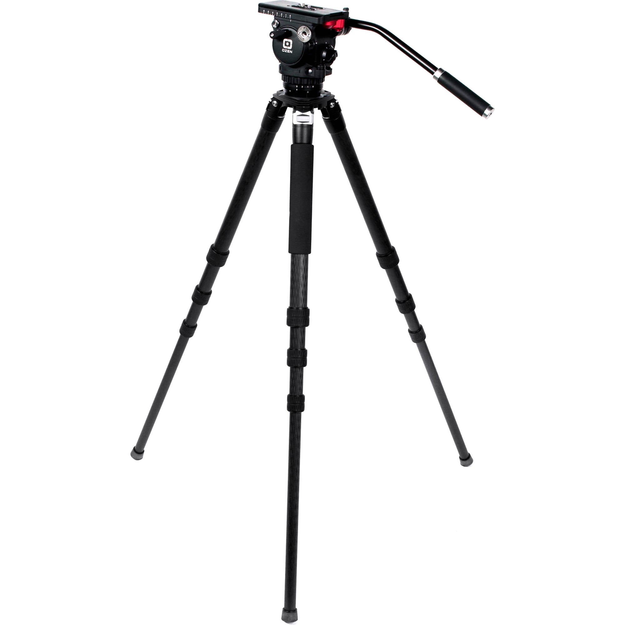 OZEN 5CF3 75mm AGILE 5 Mini EZ LOAD Tripod System - Compact & Lightweight Camera Tripod for Travel, Vlogging, Photography - Perfect for Outdoor Adventures, YouTube Videos & DSLR Cameras