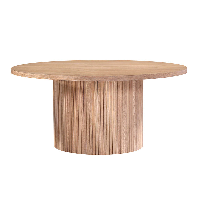 KENZI 80cm Oak Coffee Table - Modern Living Room Furniture for Home Decor & Relaxation
