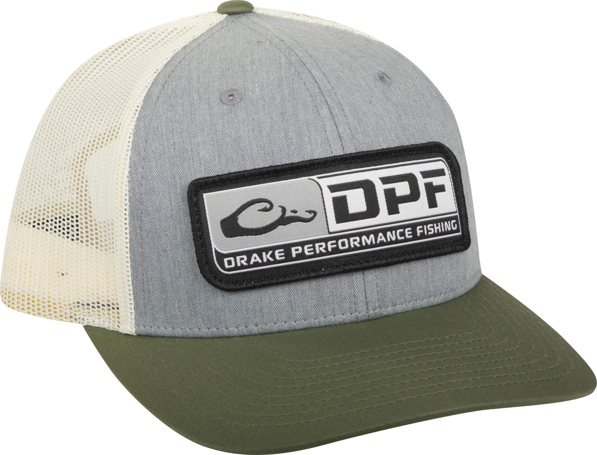 Drake Waterfowl DPF Mesh Back Baseball Cap - Lightweight Breathable Hunting Hat for Outdoor Sports & Casual Wear