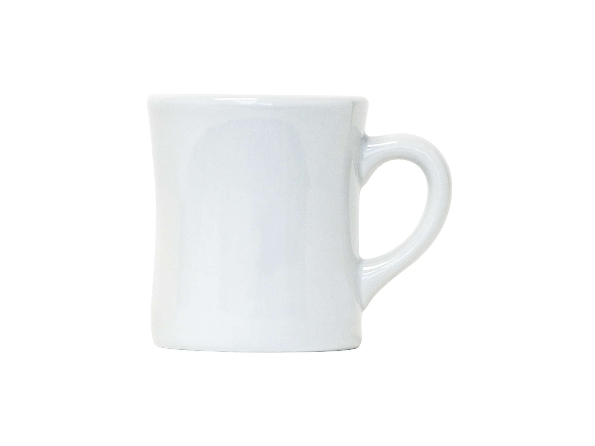 Premium 9-Ounce White Porcelain Diner Mug Set - Case of 24, Scratch & Chip Resistant, Lead & Cadmium Free - Dishwasher, Microwave & Oven Safe - Perfect for Restaurants, Cafes & Home Use