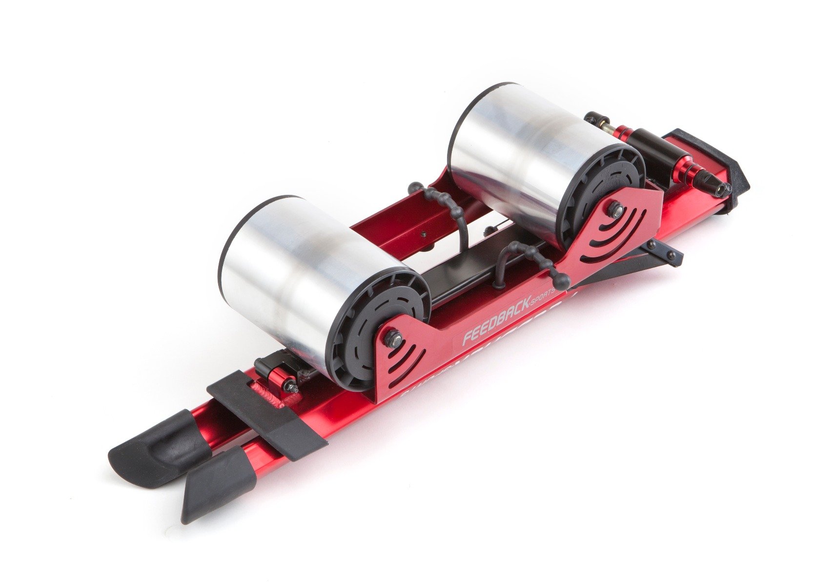 Feedback Sports Omnium Zero-Drive Lightweight Portable Bike Trainer - Zero Resistance for High-Speed Spinning & Realistic Road Feel | Indoor Cycling Training for Home, Gym, or Professional Use
