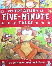 5 Minute Tales Treasury - Used Children's Storybook Collection for Quick Bedtime Reading & Family Bonding
