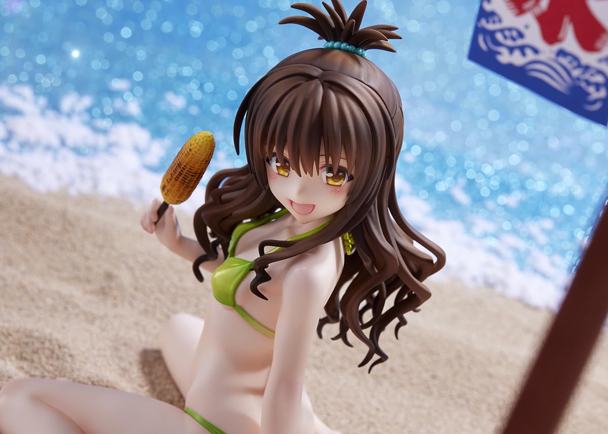 Ques Q Love-RU Darkness 1/7 Scale PVC Figure - Mikan Yuuki in Bikini (12cm) - Anime Collectible for Display & Gift