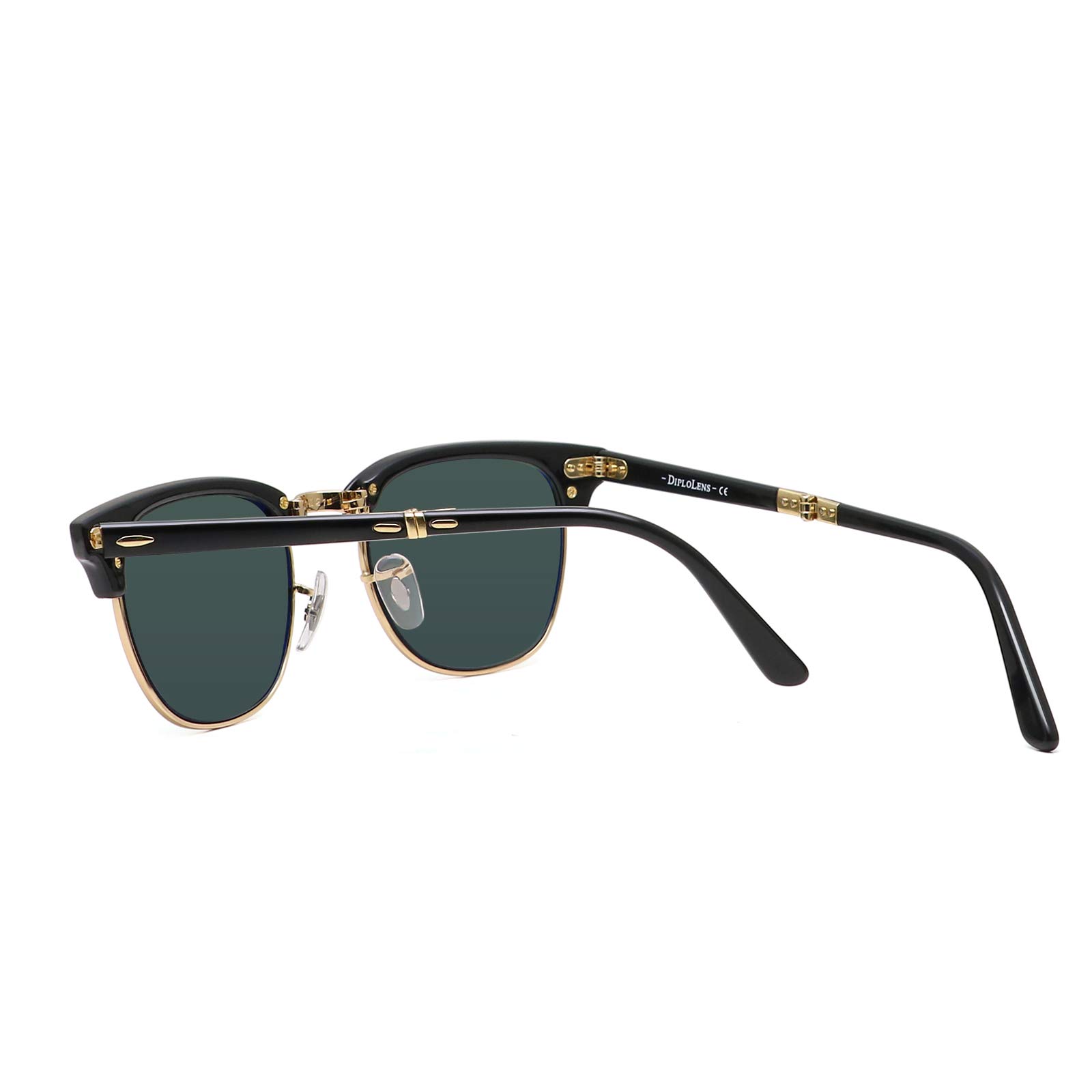 Classic Polarized UV400 Sunglasses for Men & Women - 100% UV Protection, Lightweight & Foldable - Perfect for Driving, Travel & Outdoor Activities