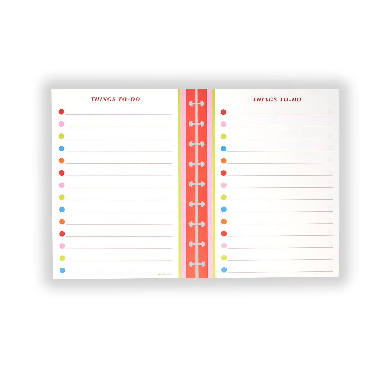 Colorful To-Do List Refill Pack - 50 Sheets for Daily Tasks, Office Organization & Productivity Planning