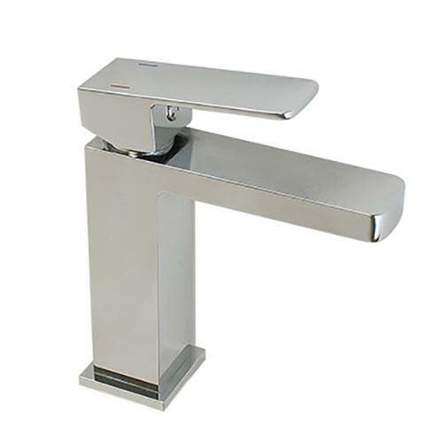 Scandvik 70600 Yo Family Contemporary Single Lever Basin Faucet - Modern Bathroom Sink Mixer for Home & Commercial Use