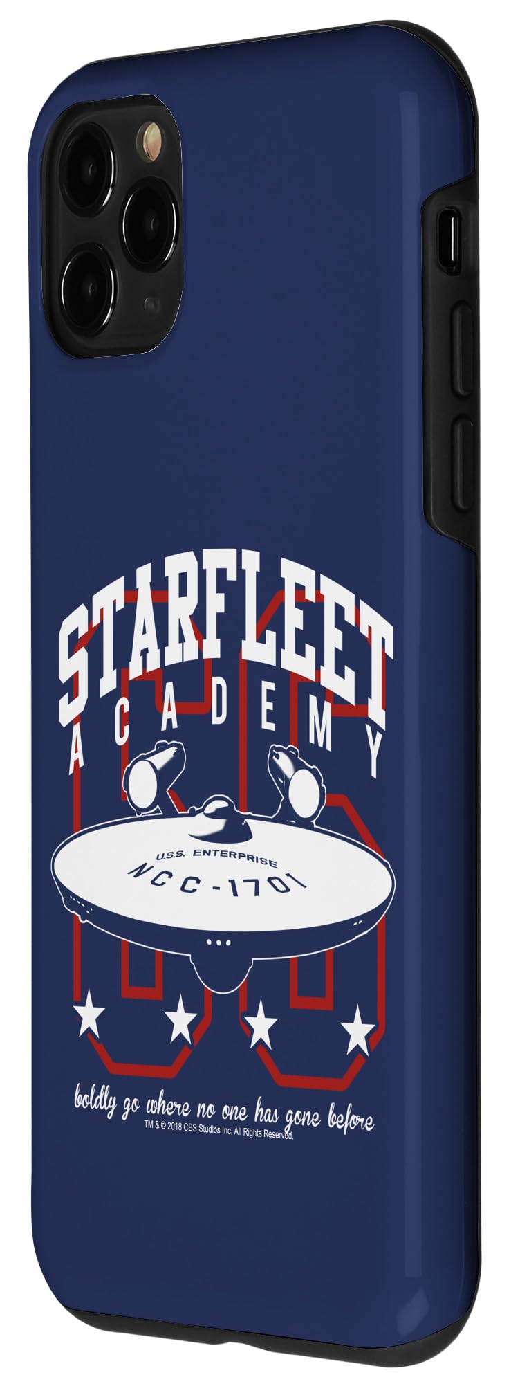 iPhone 11 Pro Star Trek The Original Series Starfleet Academy 66 Phone Case - Durable Protective Cover for Sci-Fi Fans & Trekkies - Perfect for Daily Use, Cosplay & Collectors