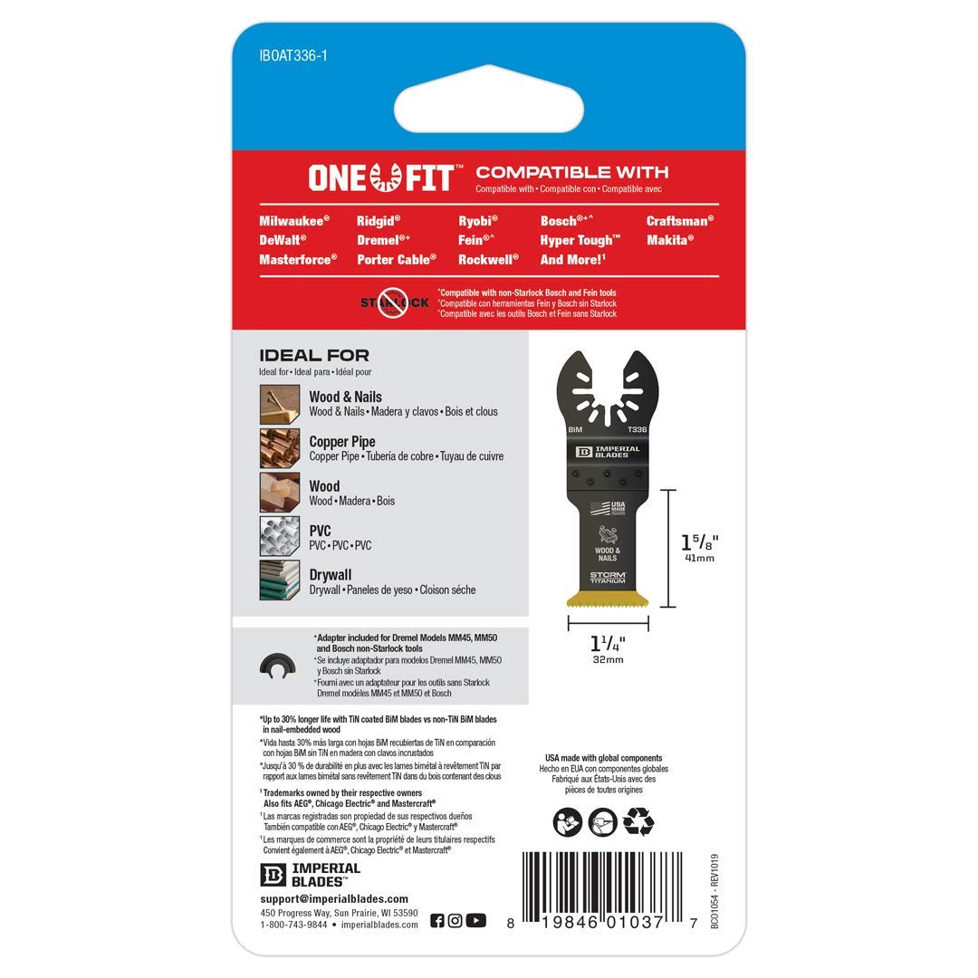 One Fitâ„¢ 1-1/4