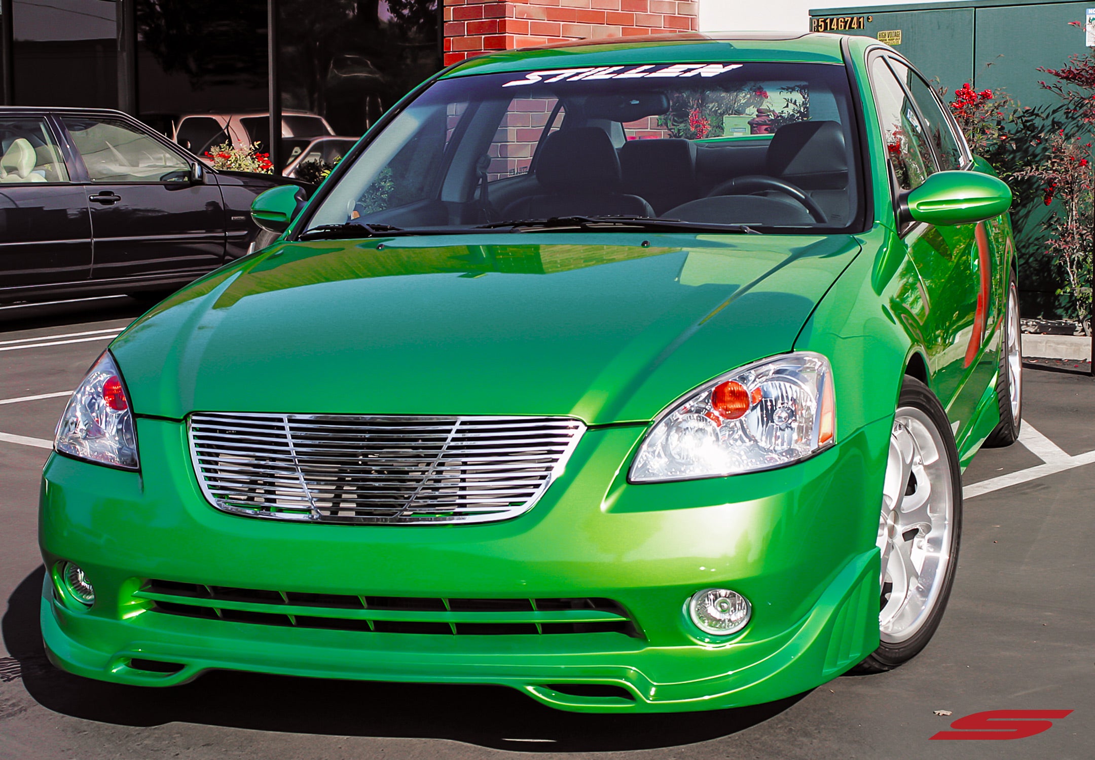 2002-2004 Nissan Altima Front Lip Spoiler - Touring Model 108338 - Enhance Style & Aerodynamics for Sporty Look - Perfect for Car Enthusiasts & Street Racing