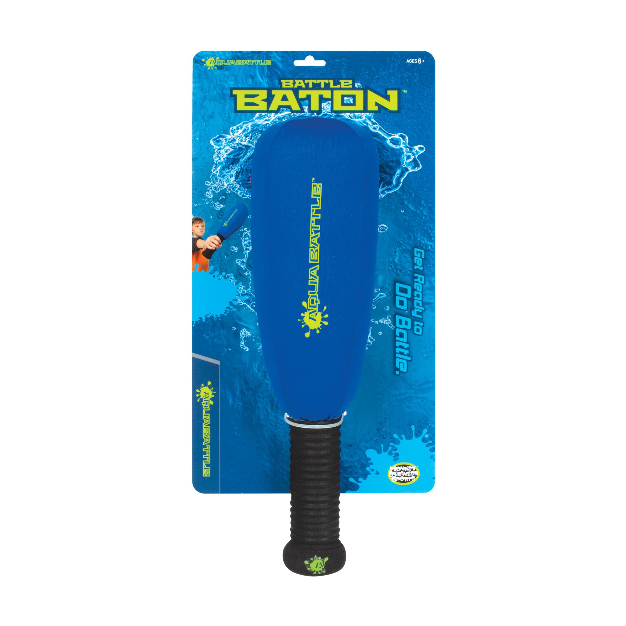 AquaBattle Battle Baton Ultra Soaker Foam Club - Super Soaker Water Gun for Kids Outdoor Water Fights, Pool Party Games & Summer Backyard Fun