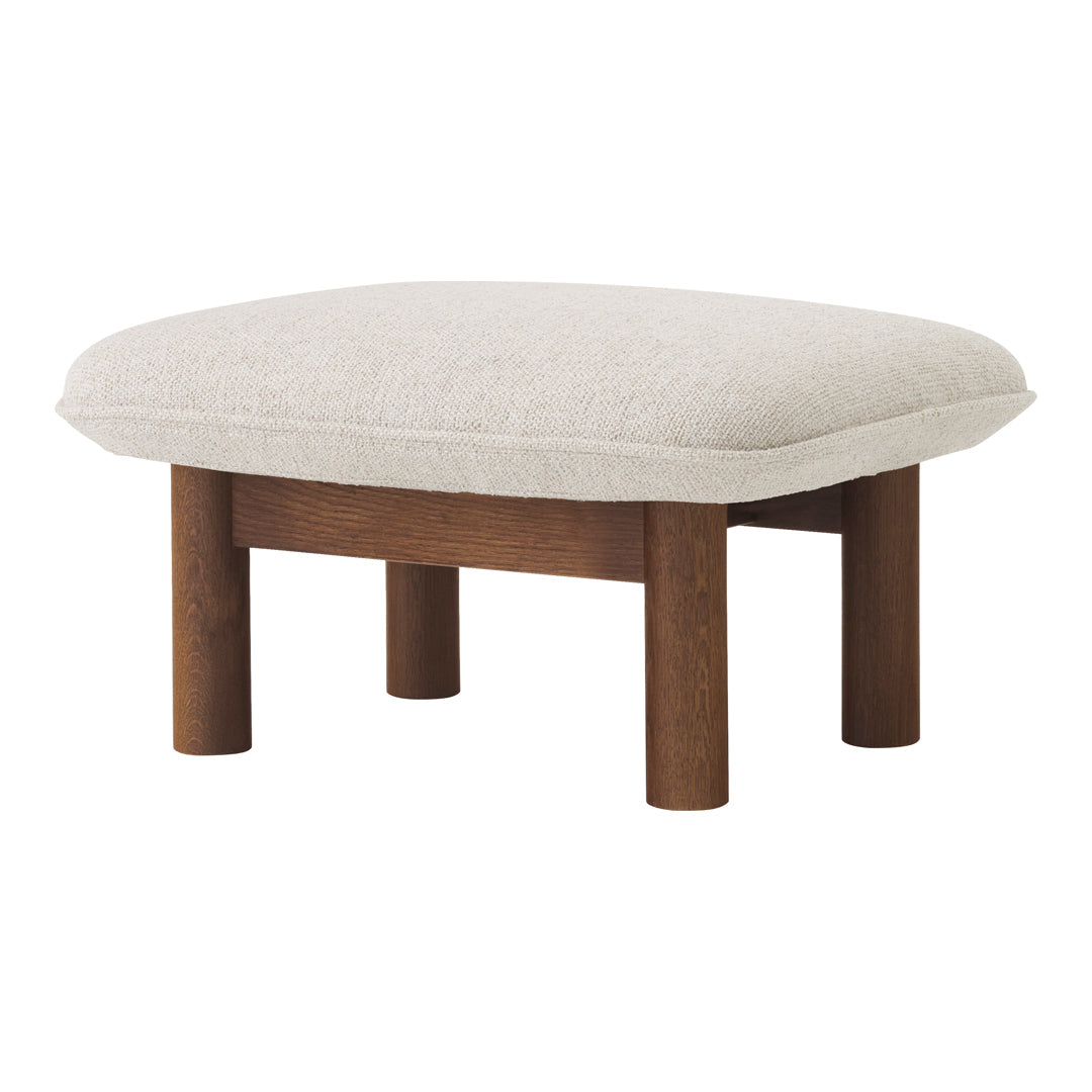 Brasilia Ottoman - Modern Round Storage Ottoman with Lift Top, Upholstered Footrest & Coffee Table - Perfect for Living Room, Bedroom & Home Decor