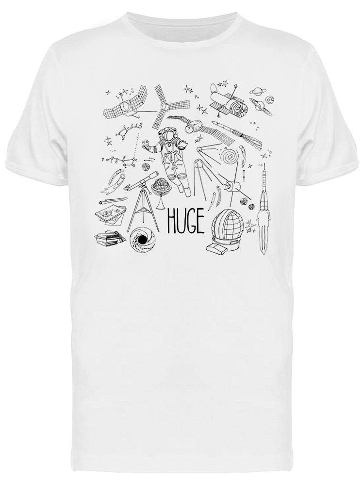 Men's Oversized Space Machinery Graphic T-Shirt - Casual Streetwear for Everyday Wear & Urban Fashion