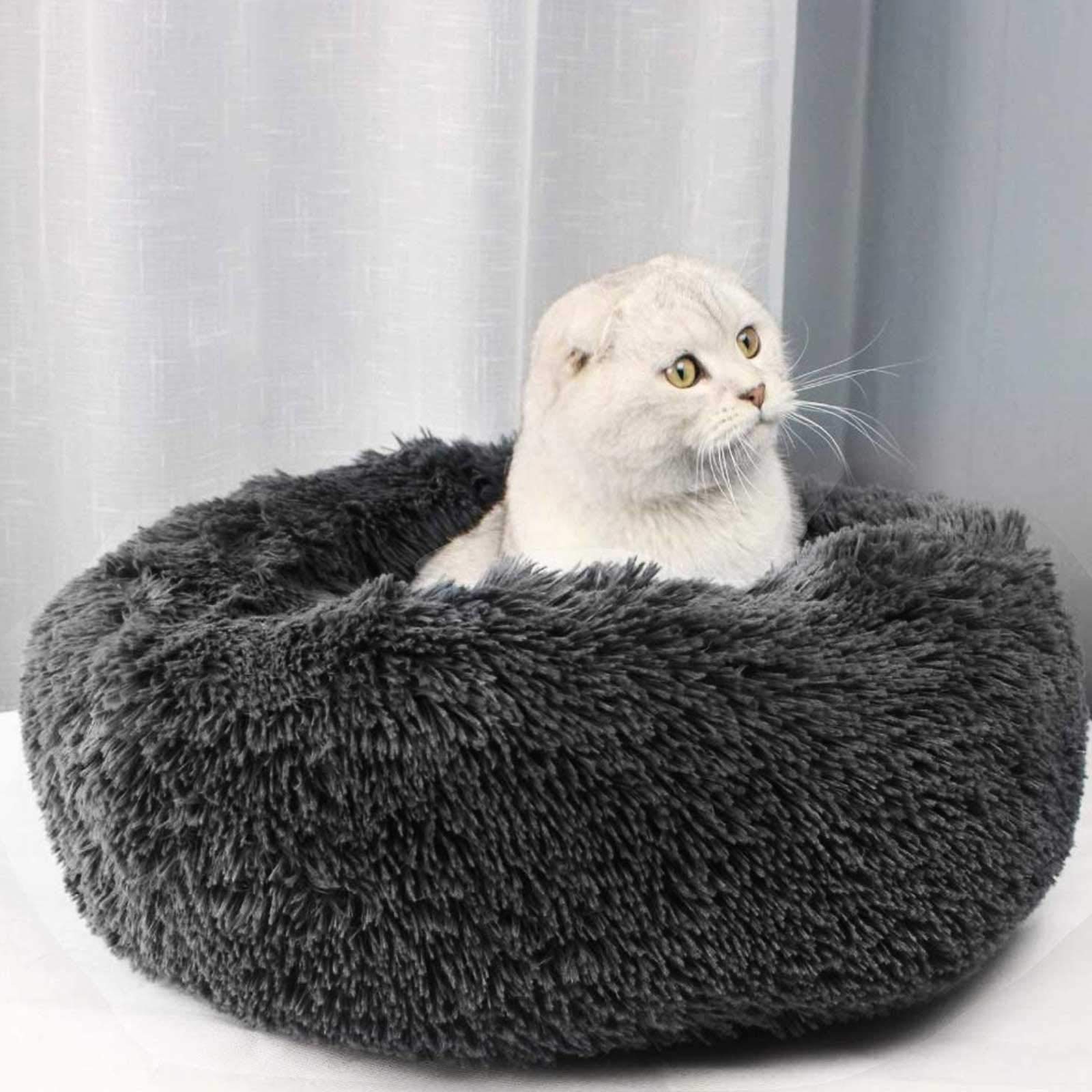 Cozy Pet Cave Bed - Warm & Soft Dog Bed for Small to Medium Dogs & Cats - Perfect for Puppies, Kittens & Indoor Pets - Ideal for Winter, Cuddling & Sleeping