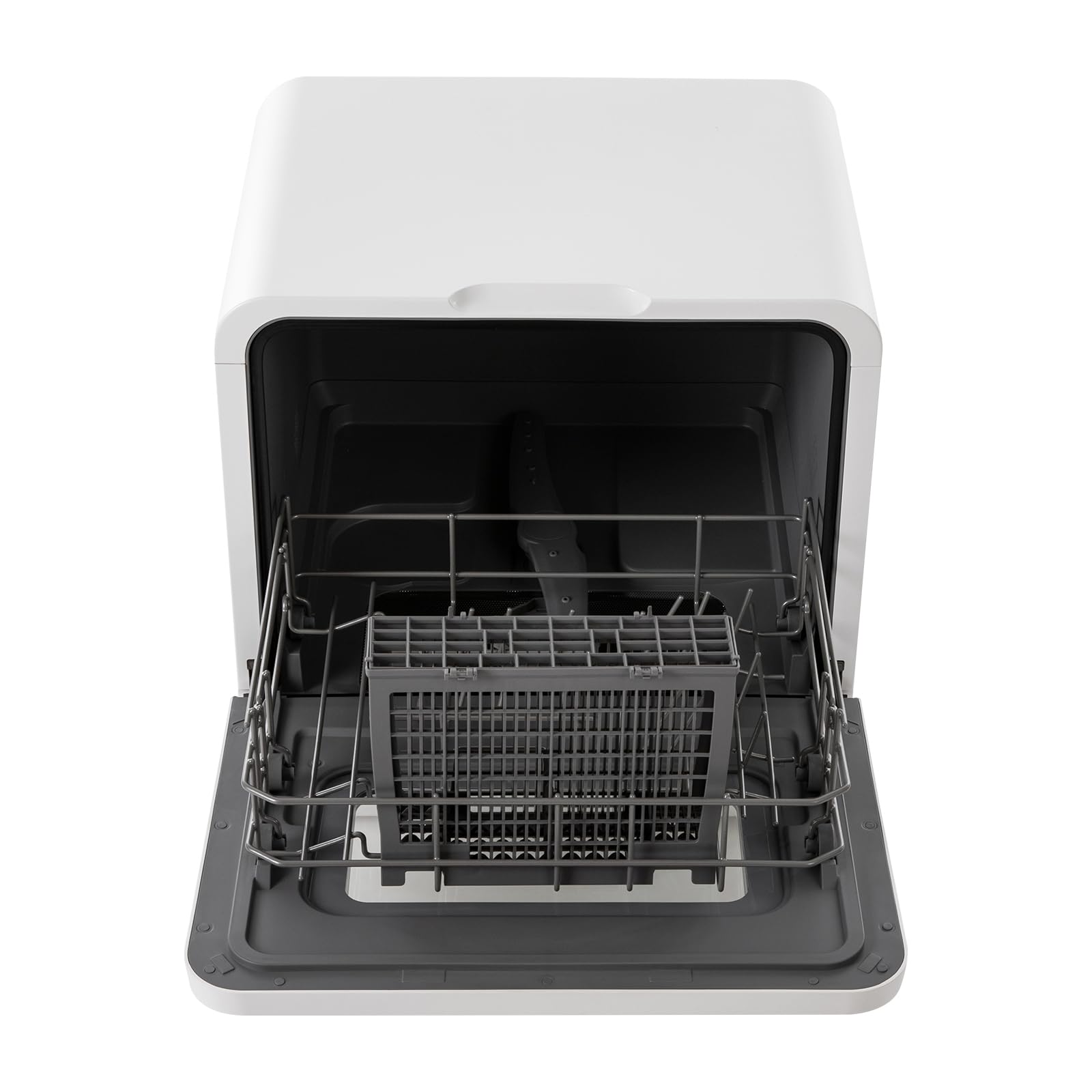 Comfee 120V Portable Countertop Dishwasher - 360° Auto Spray, 785W Air-Cooled Drying, 3-in-1 Mini Washing Machine for Small Kitchens, Apartments, RVs & Camping