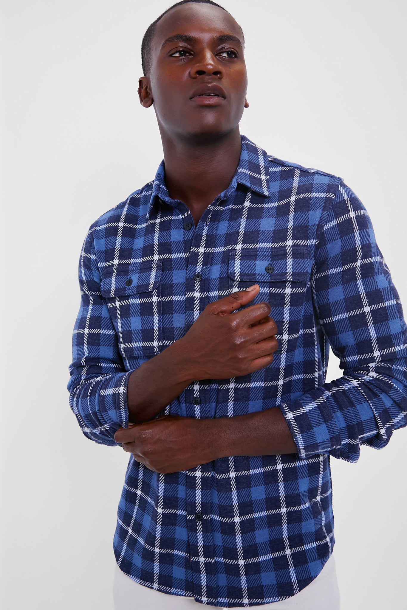 Blue Winds Plaid