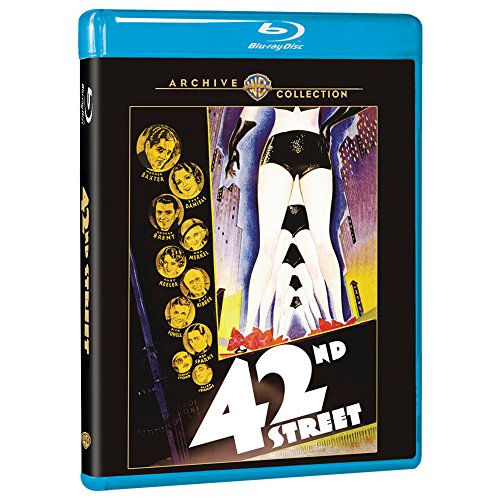 42nd Street Blu-ray Warner Archive Collection - Classic Musical Film for Movie Enthusiasts & Home Theater Nights