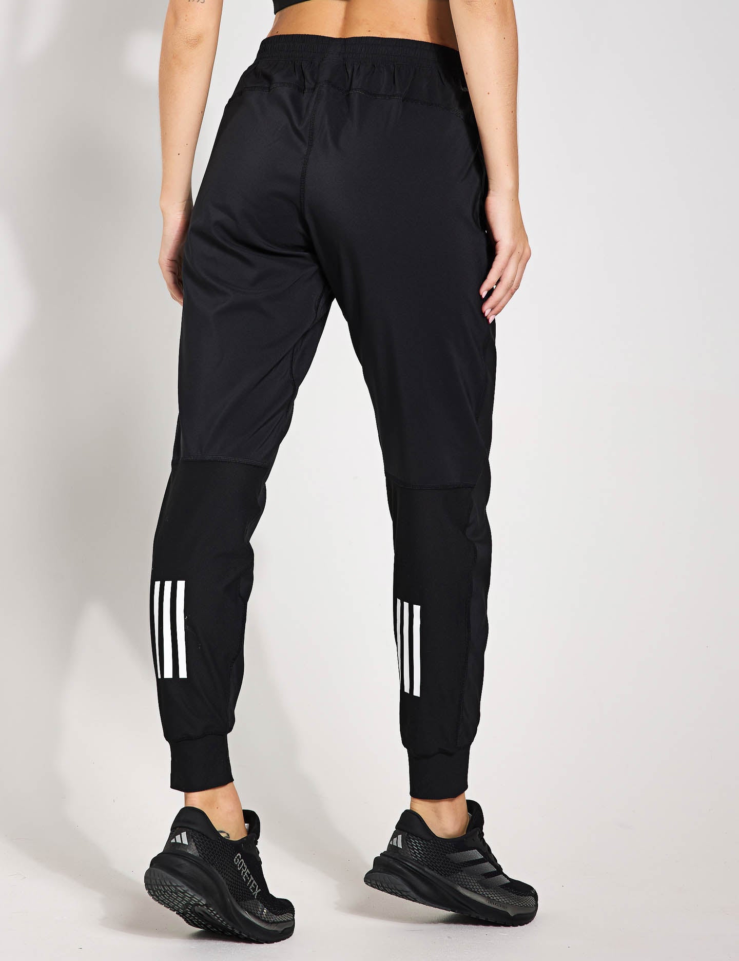 Own the Run Joggers - Premium Black Running Pants for Men & Women | Comfortable Workout Joggers for Gym, Yoga, and Casual Wear