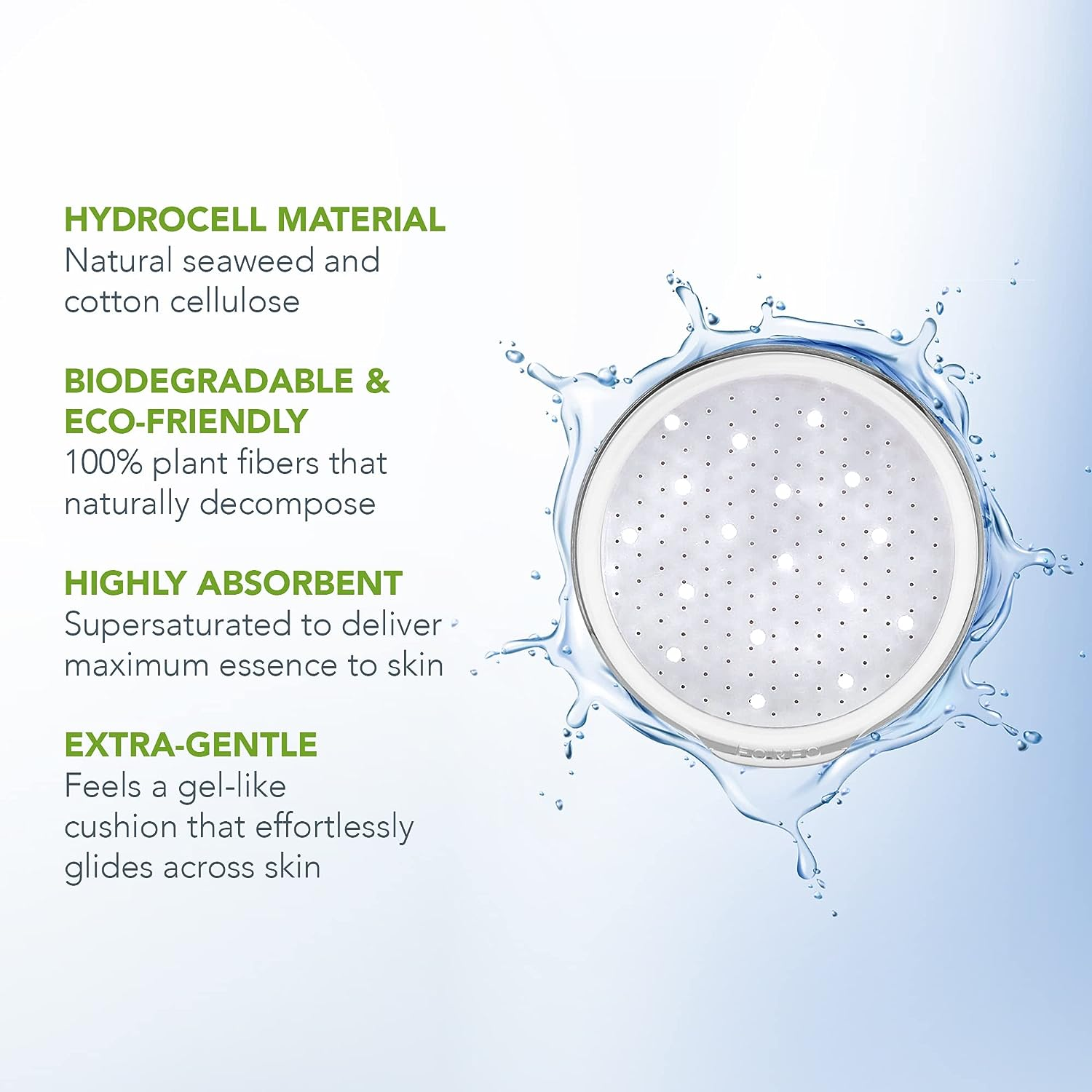 FOREO UFO Smart Facial Mask Device with Green Tea - Hydrating & Anti-Aging Treatment for Glowing Skin | At-Home Spa & Self-Care Routine