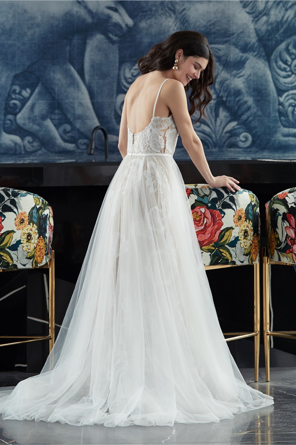 Wtoo by Watters Lizbeth Wedding Gown - Elegant Lace Bridal Dress for Church Ceremony & Formal Reception