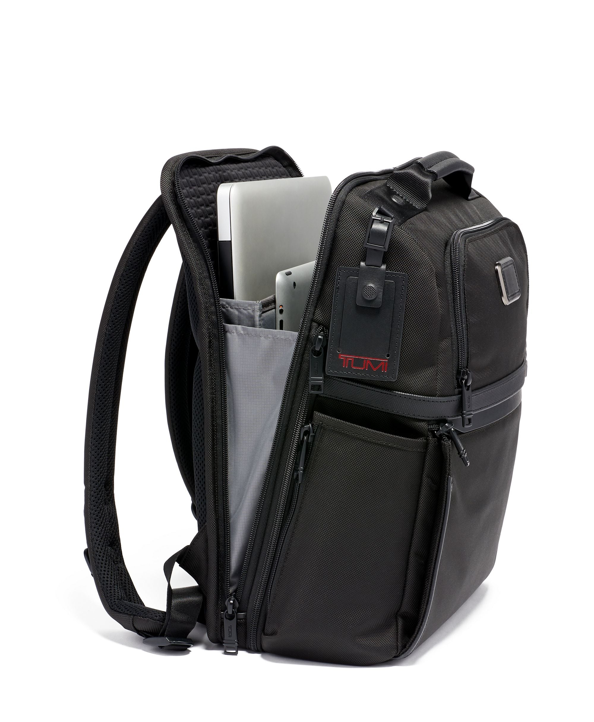 Tumi Alpha Slim Solutions Brief Pack - Professional Laptop Backpack for Business Travel & Work Commute - Durable & Stylish Office Bag for Men & Women