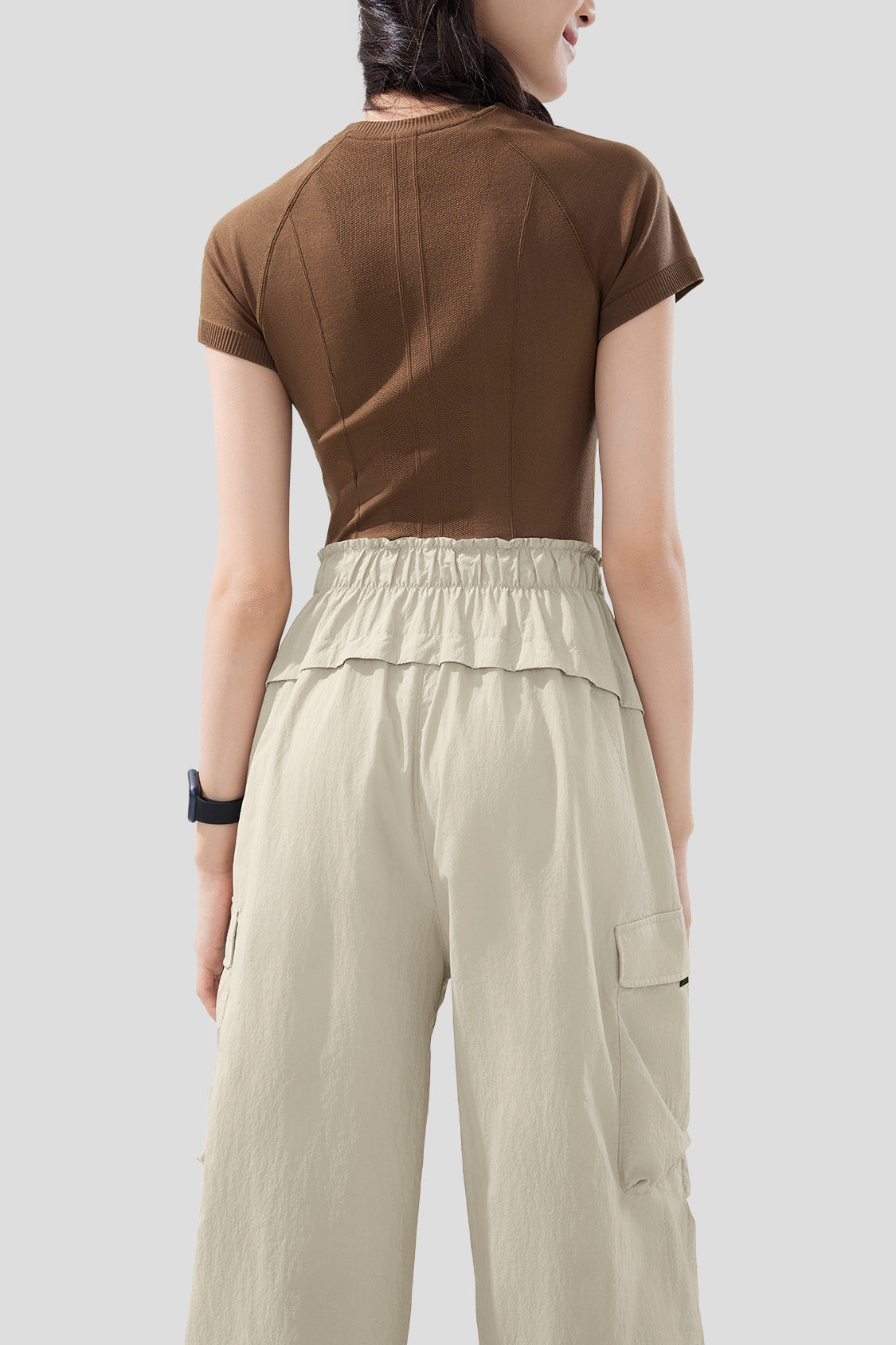 Women's Quick Dry Parachute Pants UPF 50+ Sun Protection - Lightweight Hiking Travel Yoga Outdoor Adventure Pants