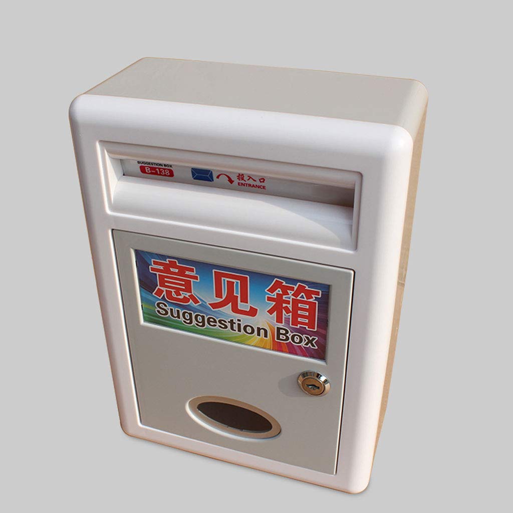 Waterproof Wall-Mounted Mailbox & Suggestion Box - Durable Outdoor Letter Box for Home, Office, and Garden Use
