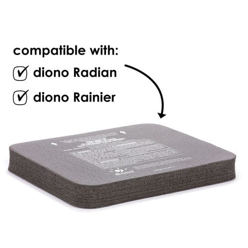 Diono Radian/Rainier Car Seat Angle Adjuster - Safe & Comfortable Infant Toddler Booster Seat Accessory for Cars, SUVs, Airplanes - Perfect for Travel & Everyday Use