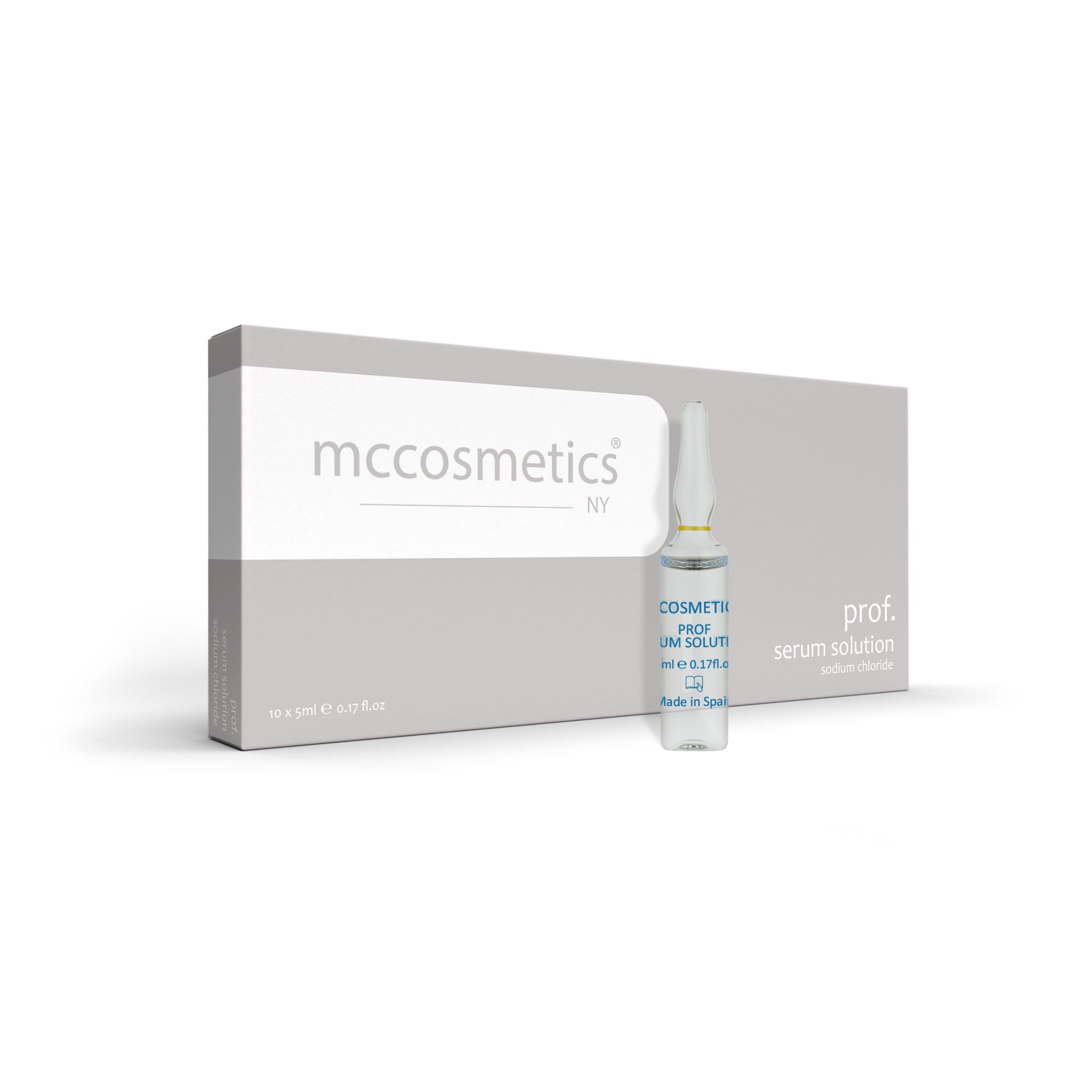MCCosmetics NY Professional Serum Solution - Anti-Aging Face Serum with Hyaluronic Acid & Vitamin C for Glowing Skin | Day & Night Moisturizer for Women & Men | Perfect for Dry Skin & Wrinkle Reduction