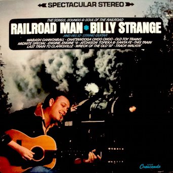 Railroad Man by Billy Strange - Classic Country Music Album for Train Enthusiasts & Vintage Music Lovers | Perfect for Road Trips, Western Themed Parties & Country Music Collections