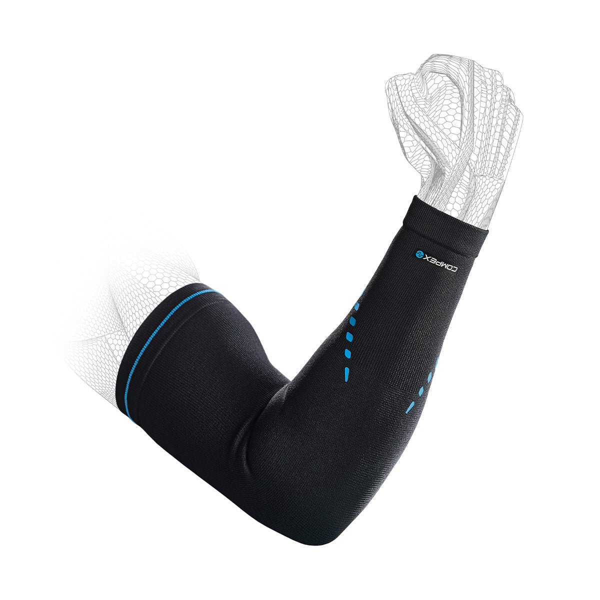 Compex ACTIV'® High-Performance Elbow Support Brace for Pain Relief & Injury Recovery - Ideal for Tennis, Golf & Weightlifting