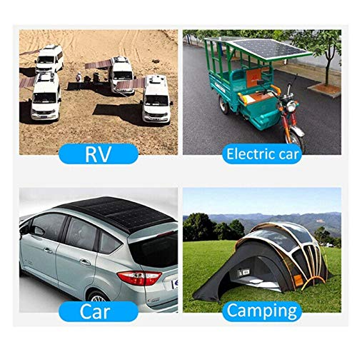 12V 30W Solar Panel Battery Charger - Portable Solar Charger for Cars, Vans, Boats, RVs & Campers | Ideal for Outdoor Adventures, Road Trips & Off-Grid Power