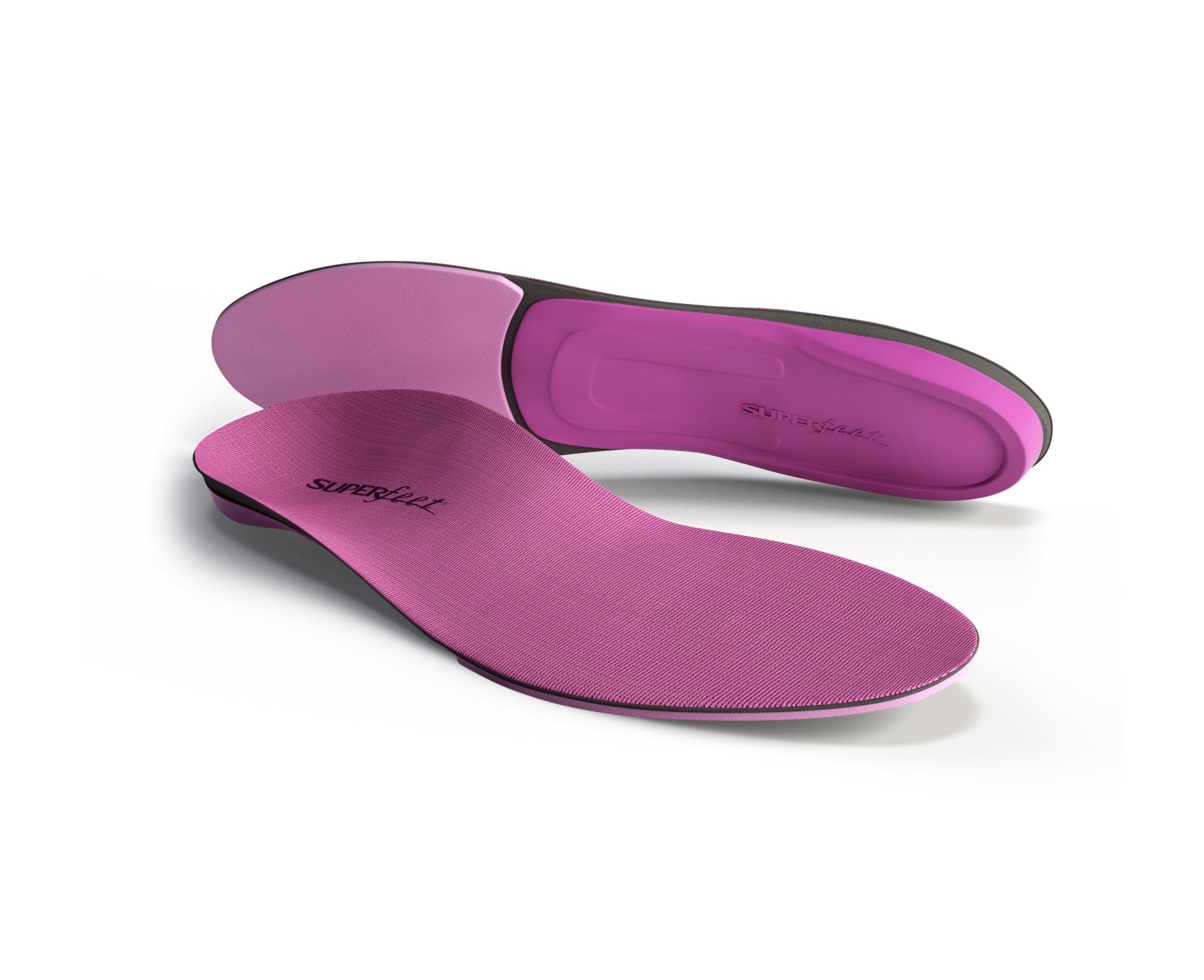 Superfeet Women's Comfort & Support Shoe Insoles - Orthotic Arch Support for Plantar Fasciitis, Heel Pain Relief - Perfect for Running, Walking & Work Shoes