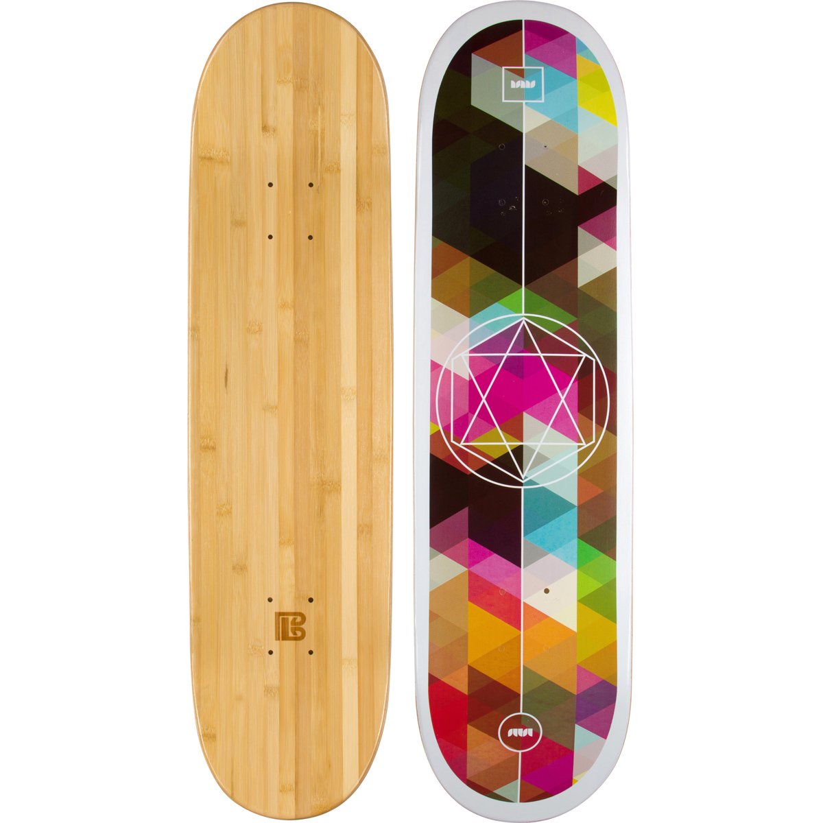 Premium Graphic Skateboard Deck - High Pop & Durable Eco-Friendly Maple Alternative | Perfect for Street Skating, Tricks & Custom Designs