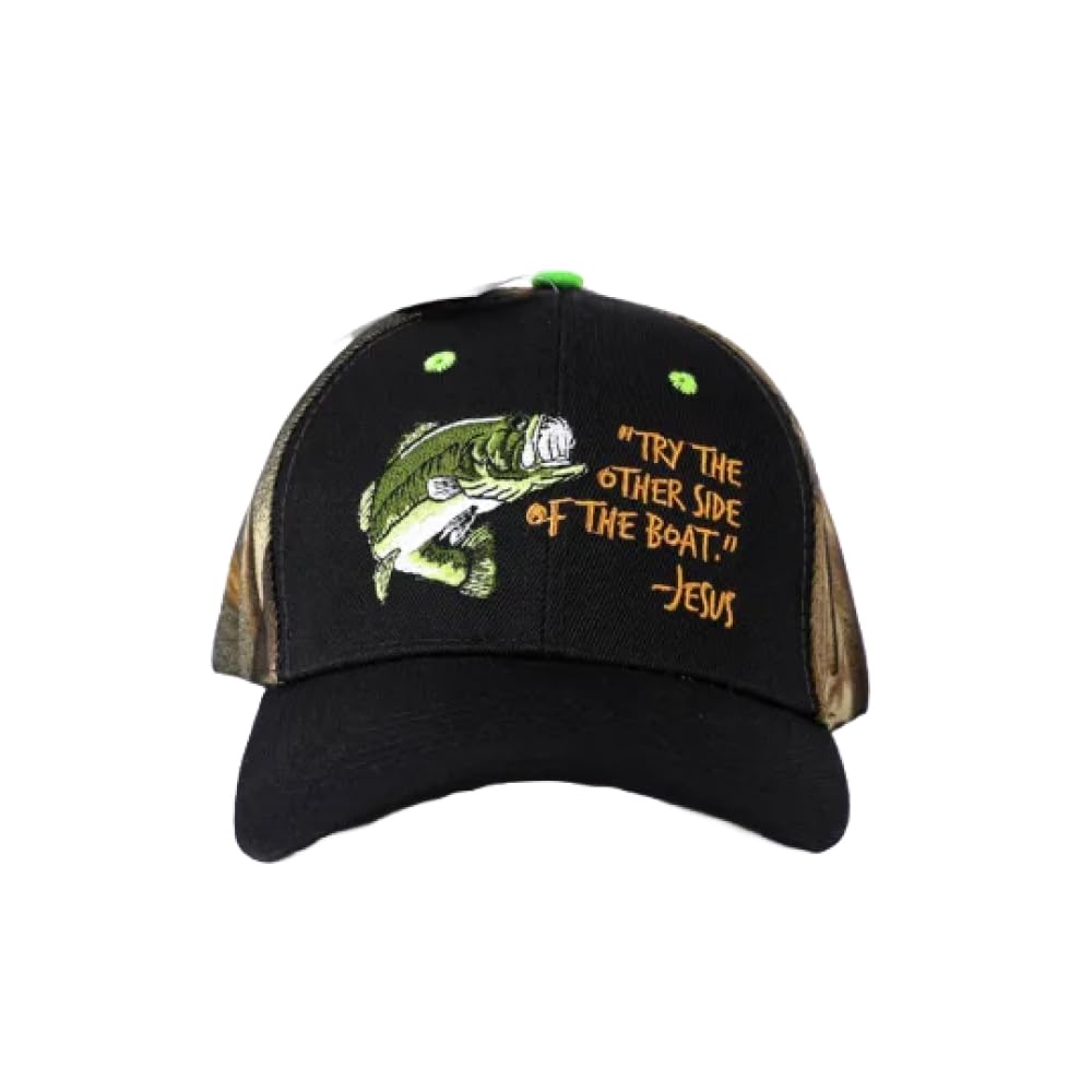 Christian Baseball Hats for Men & Women - Inspirational Religious Dad Caps with Adjustable Velcro Strap | One Size Fits All | Perfect for Church, Bible Study & Everyday Faith Wear