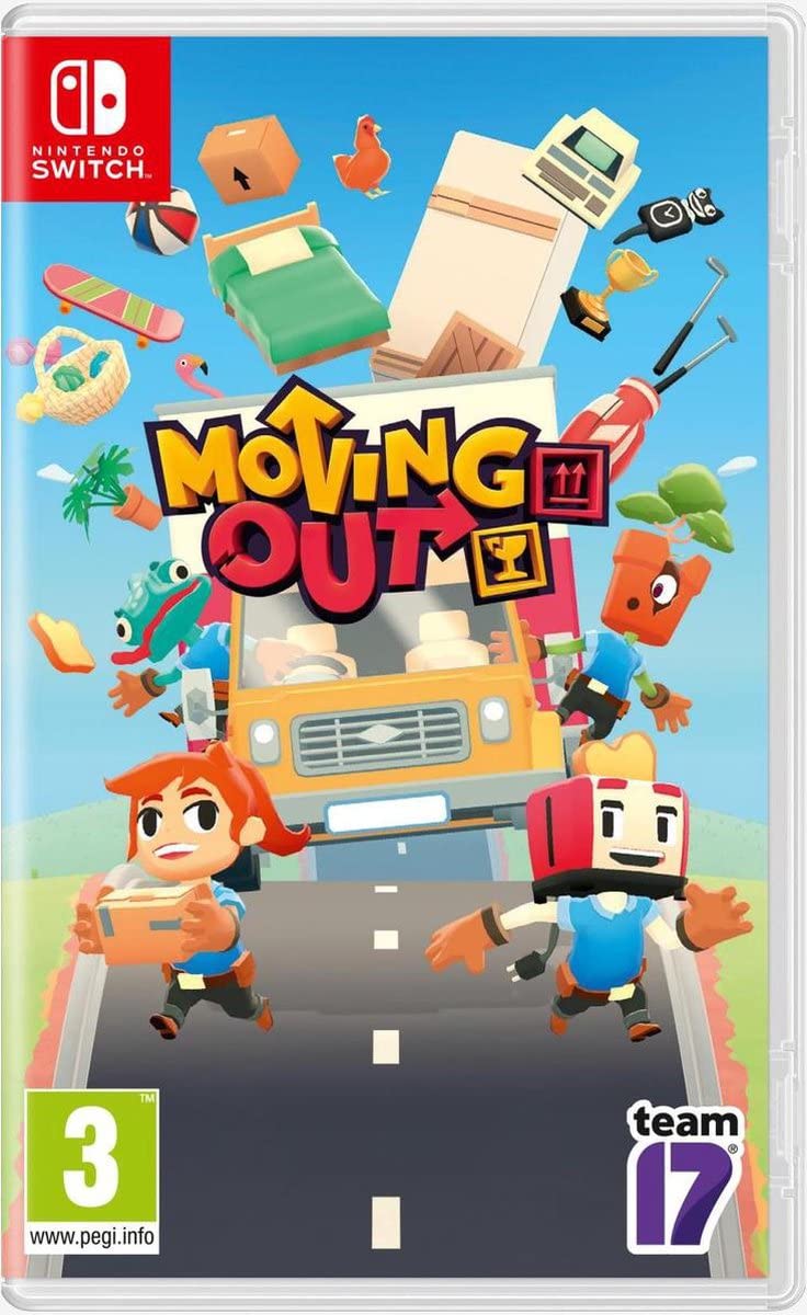 Moving Out Nintendo Switch Game - Fun Cooperative Party Game for Family & Friends | Perfect for Game Nights & Multiplayer Fun