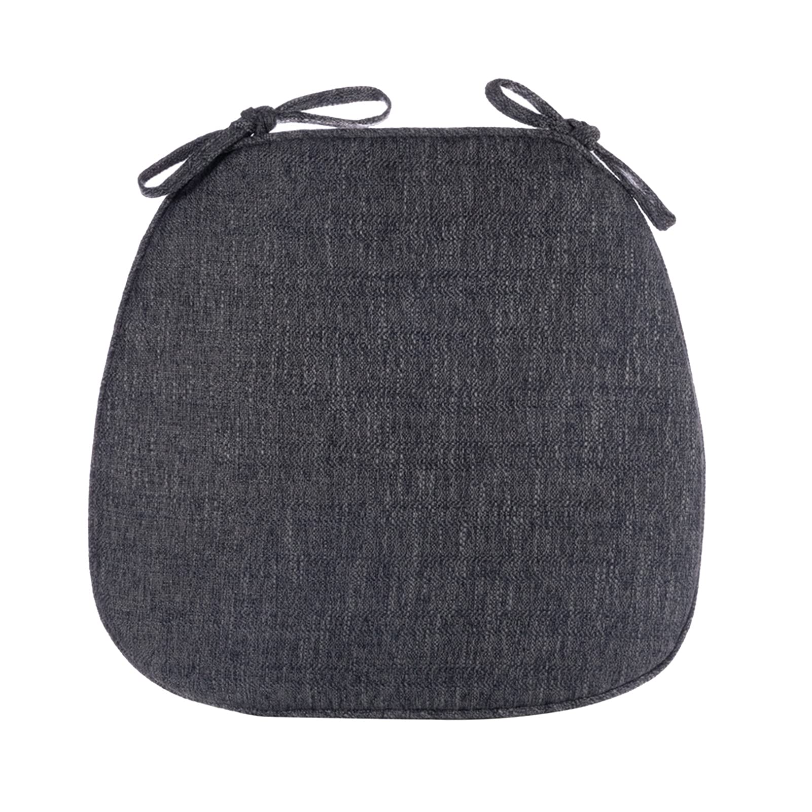 Premium Dining Chair Cushions with Detachable Cover - Comfortable Seat Pads for Kitchen & Dining Chairs, Dark Grey - Perfect for Home, Restaurant, and Office Use