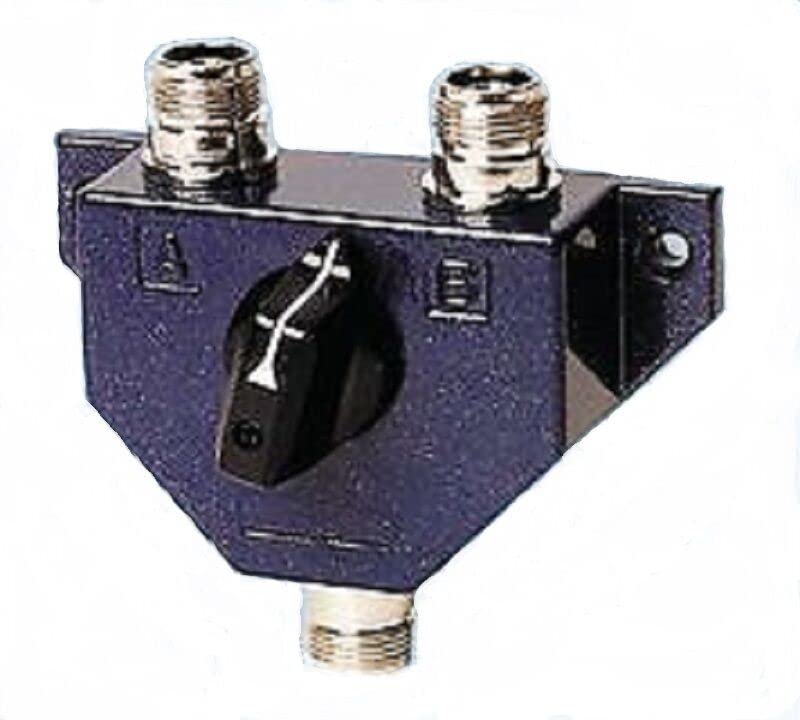 2 Way PL259 CB & Ham Radio Antenna Switch - Heavy Duty Coaxial Cable Connector for CB Radios, Amateur Ham Radios - Perfect for Truck, Home & Base Station Setups