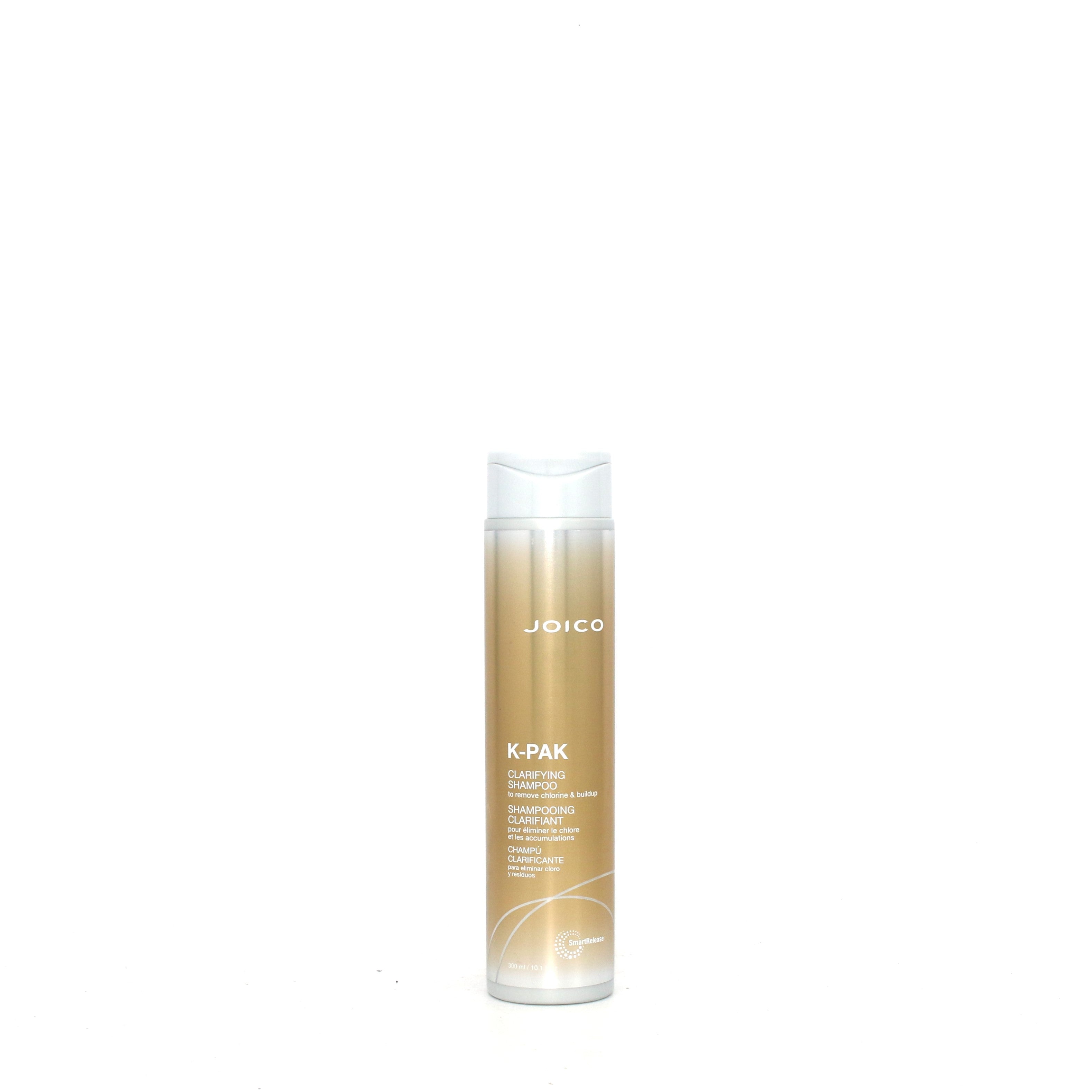 Joico K-Pak Clarifying Shampoo 10.1 oz - Deep Cleansing & Detox for All Hair Types - Perfect for Swimmers, Hard Water & Product Buildup Removal