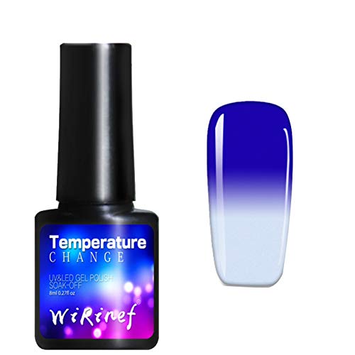 Temperature Changing Gel Nail Polish for Women - UV LED Reactive Nail Art (8ml, 1PC) - Perfect for Manicures, Parties & Special Occasions